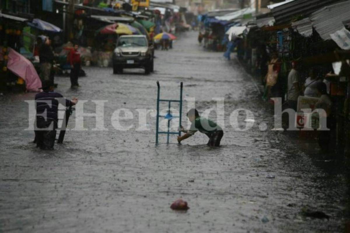 Alerta verde por 72 horas en 14 departamentos de Honduras por fuertes lluvias