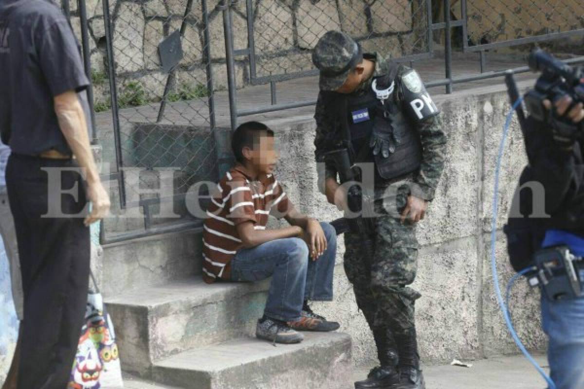 El hijo del ahora occiso relató que un desconocido llegó a darle muerte a su padre sin mediar palabra, foto: Estalin Irías / EL HERALDO.