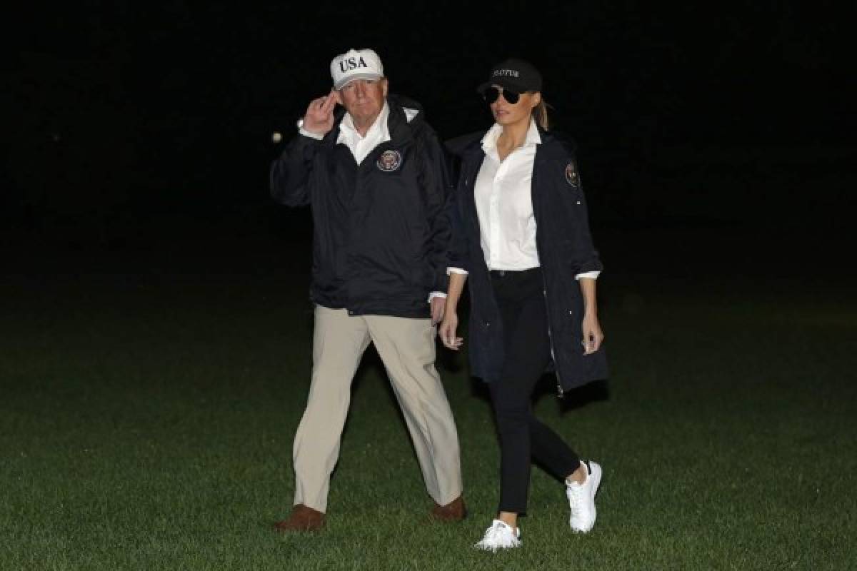 La inadecuada vestimenta de Melania Trump en su viaje a Texas