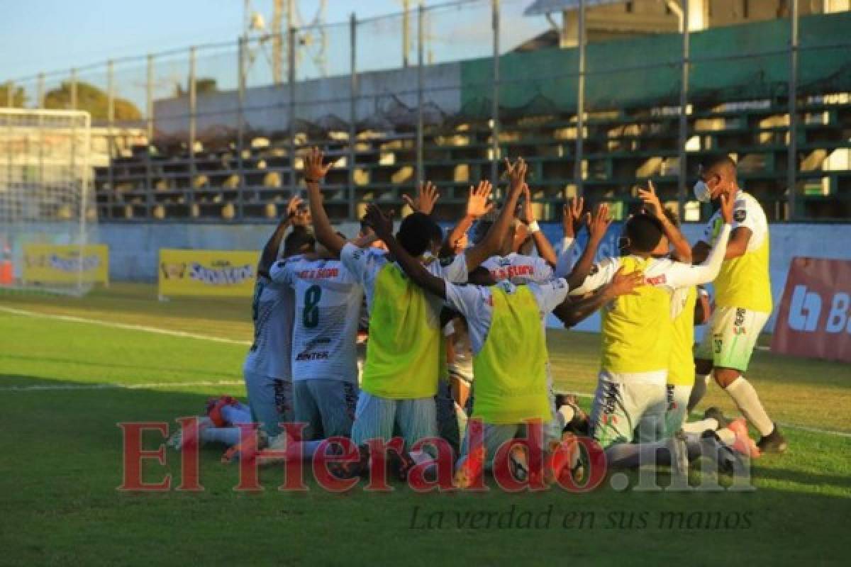 Platense golea 5-3 al Marathón en Puerto Cortés