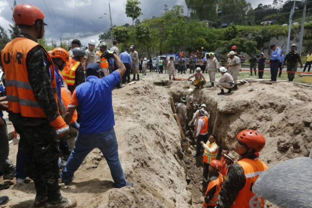 Mortal explosión: Los últimos momentos de los obreros soterrados en la capital de Honduras