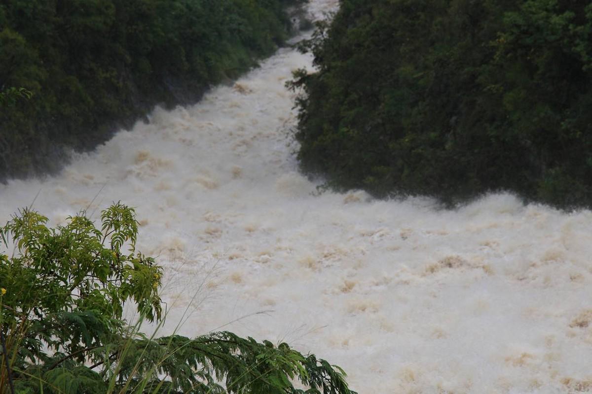 Así está la represa Los Laureles tras lluvias dejadas por la tormenta Sara