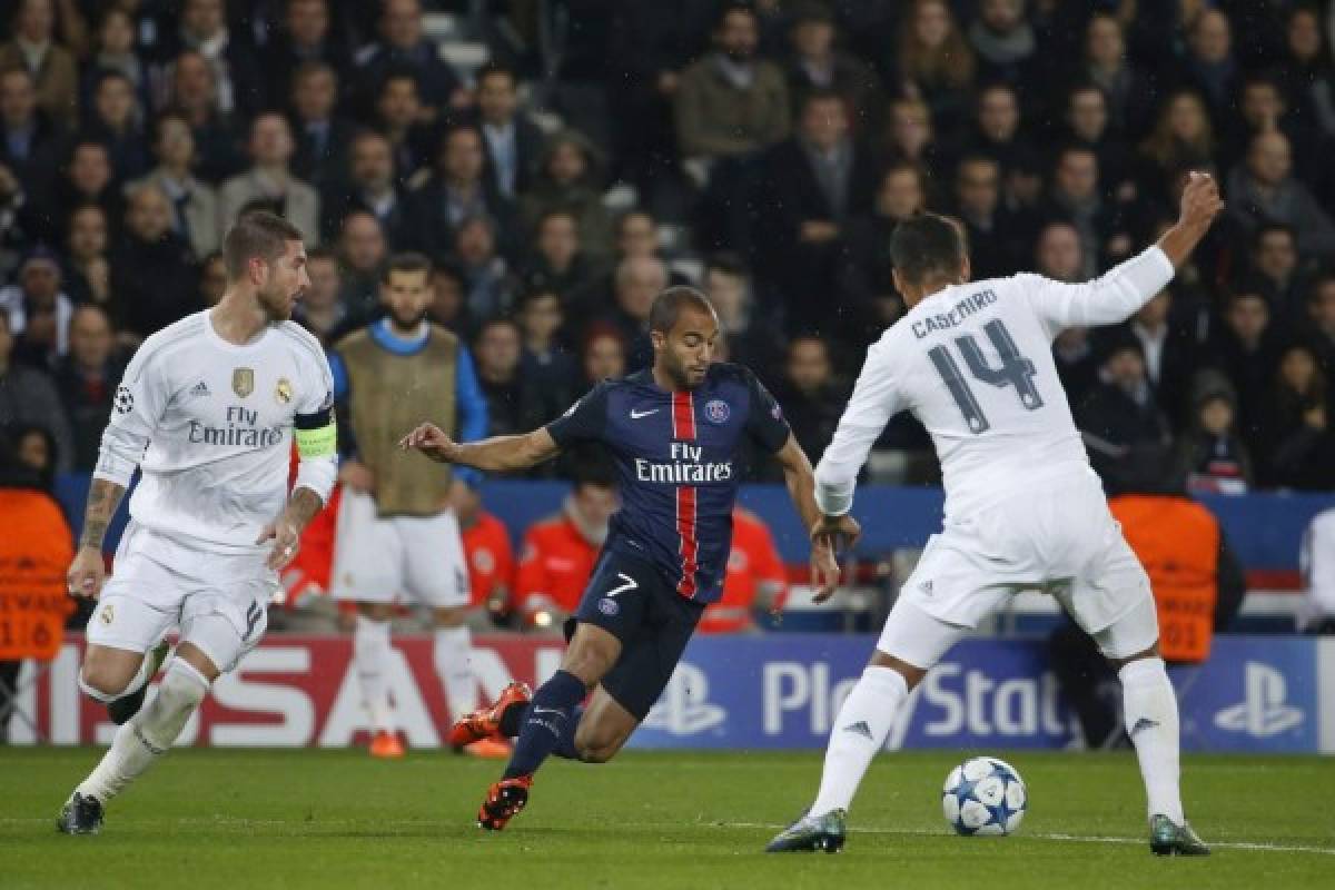 PSG y Real Madrid empataron sin goles en la Liga de Campeones