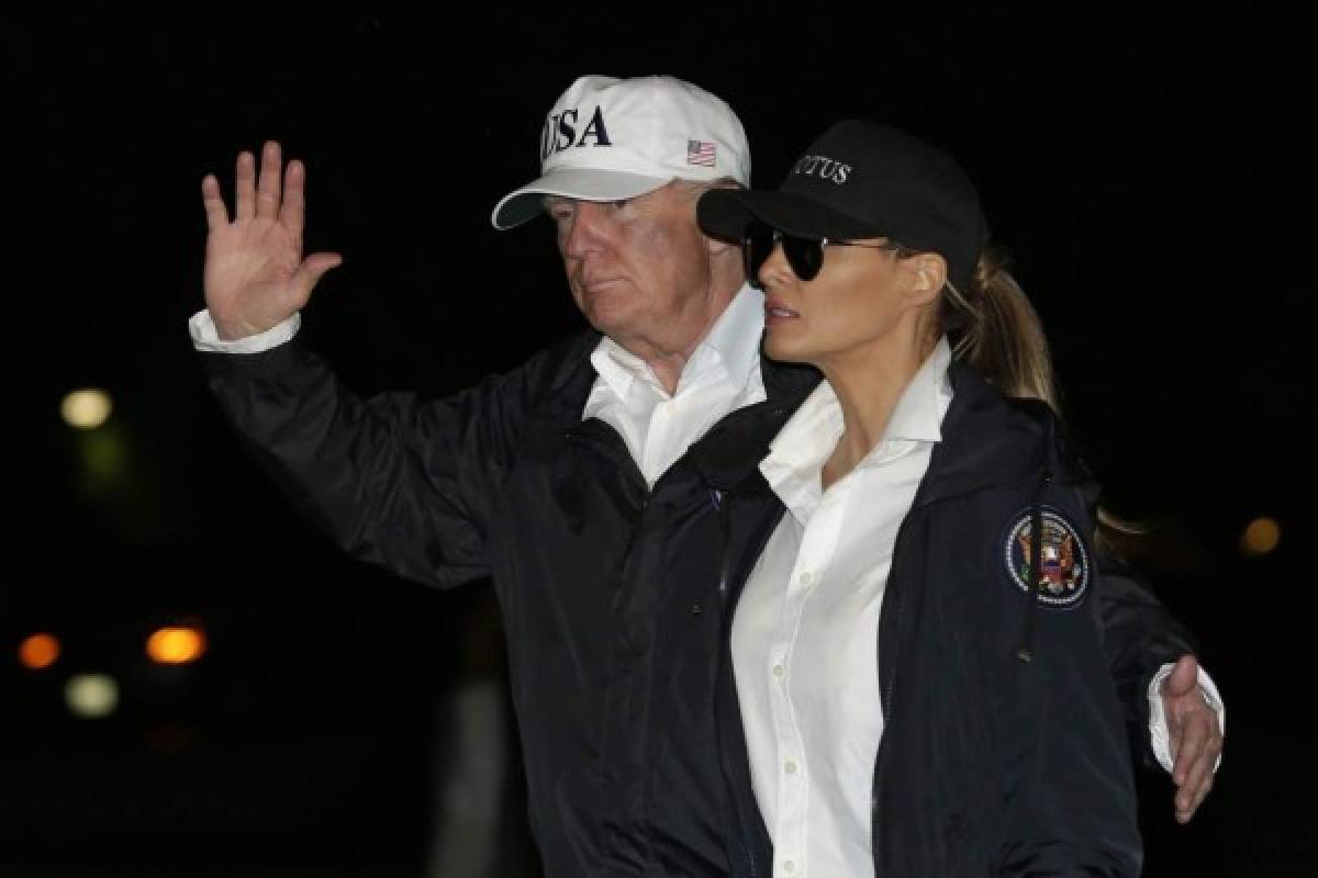 La inadecuada vestimenta de Melania Trump en su viaje a Texas