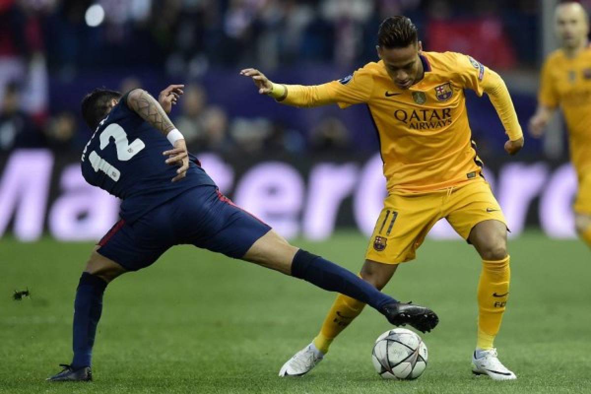 Atlético Madrid derrota al Barcelona en el Vicente Calderón