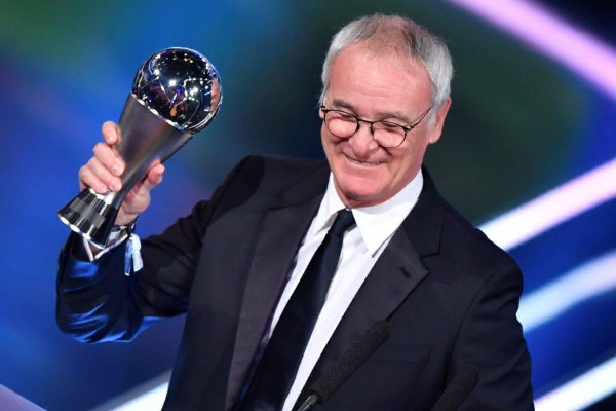 Ranieri gana premio FIFA a mejor entrenador de 2016