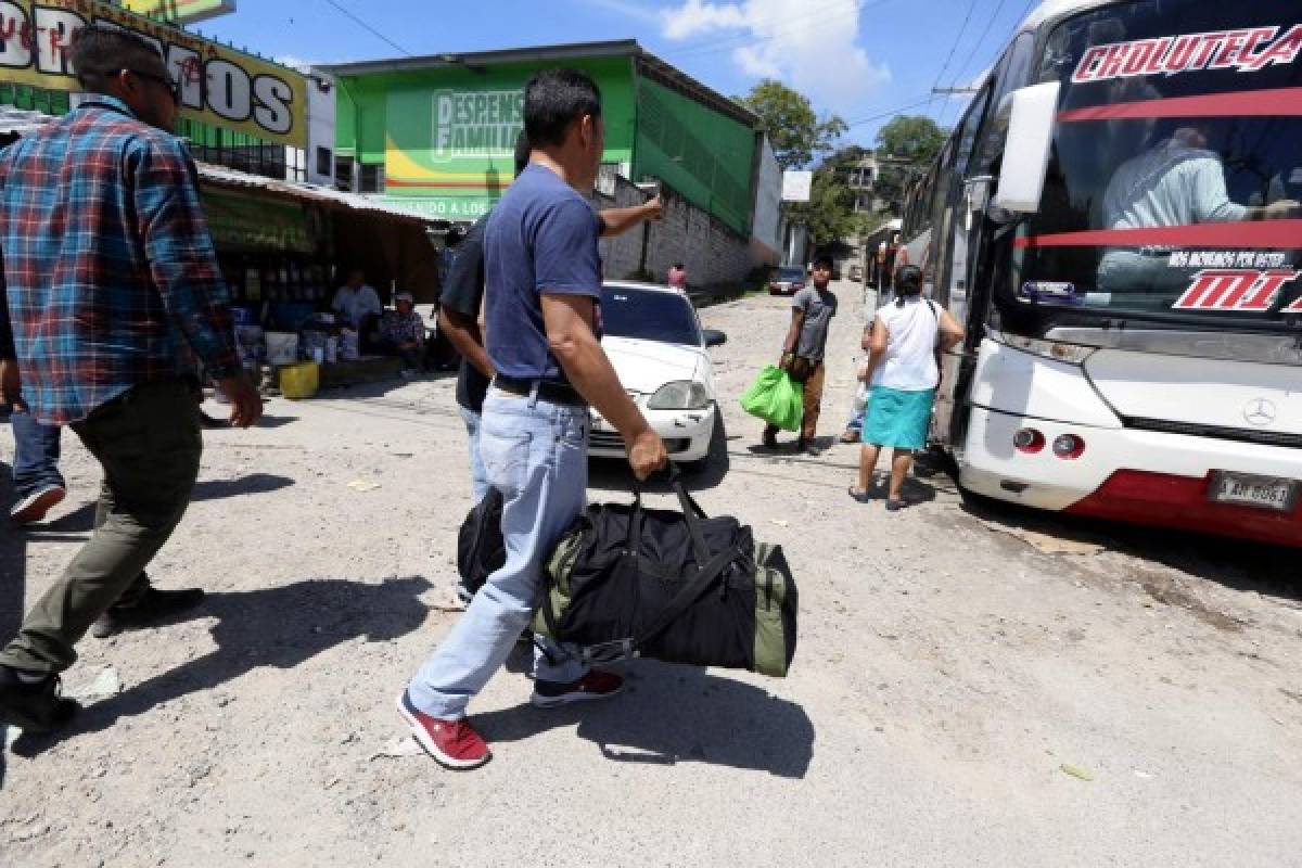 Para mañana se espera el mayor éxodo de capitalinos por feriado morazánico