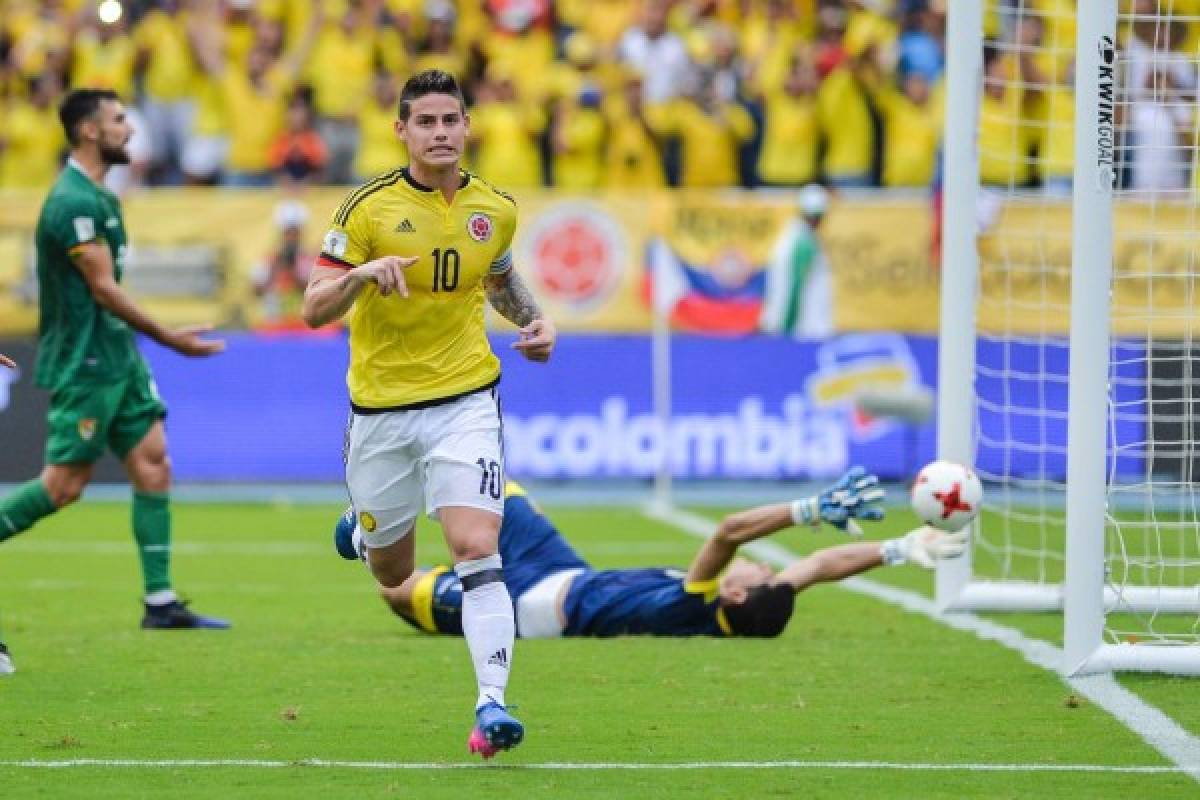 Colombia venció 1-0 a Bolivia por clasificatoria a Rusia-2018