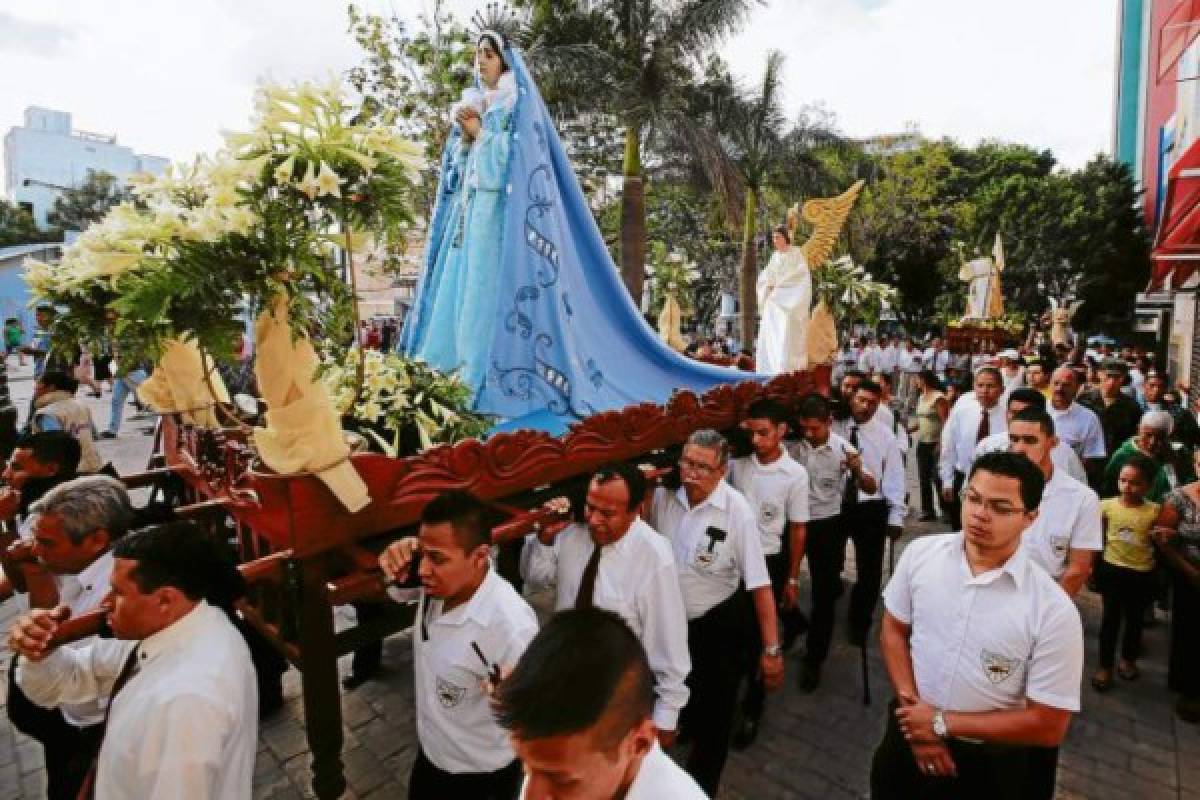 VIDEO: Hondureños conmemoran Domingo de Resurrección