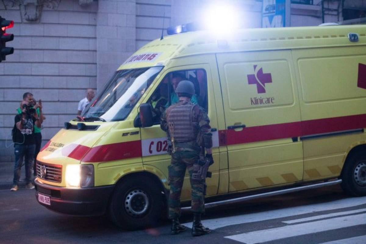 Soldados belgas matan a sospechoso de atentado en estación de Bruselas