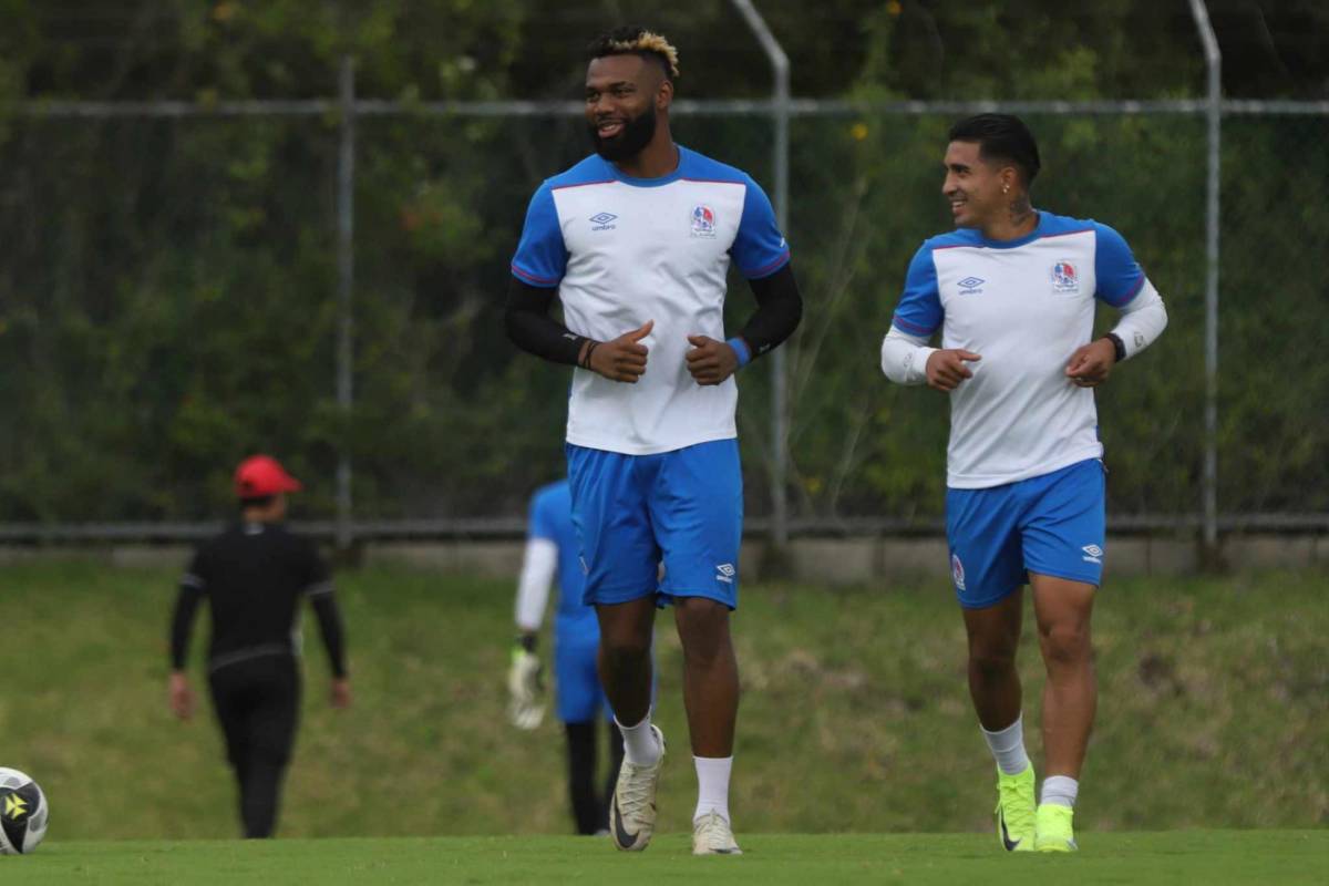 Olimpia entrena en busca del pentacampeonato: Esto pasó con Arboleda y seleccionados hondureños