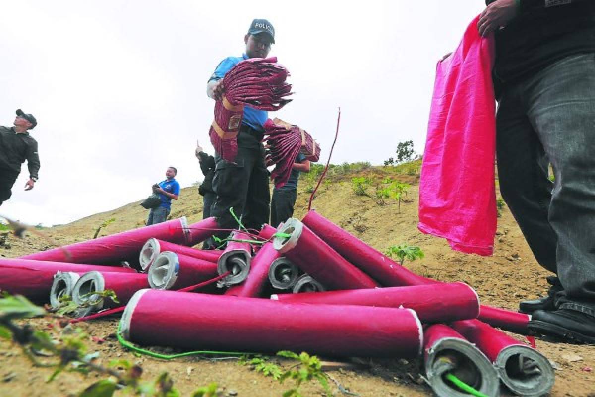 Honduras: Tras denuncia de EL HERALDO inician decomisos de pólvora