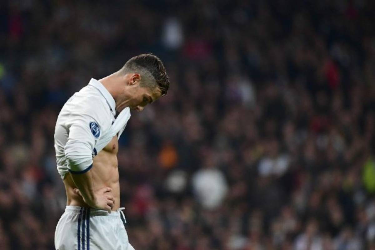 Cristiano Ronaldo vomita en pleno entrenamiento del Real Madrid