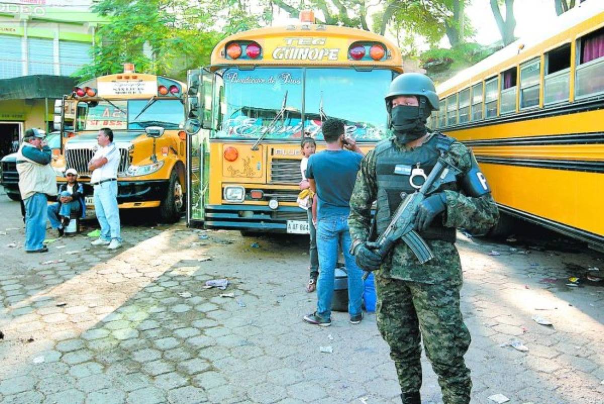 Honduras: Presencia policial satura en mercados