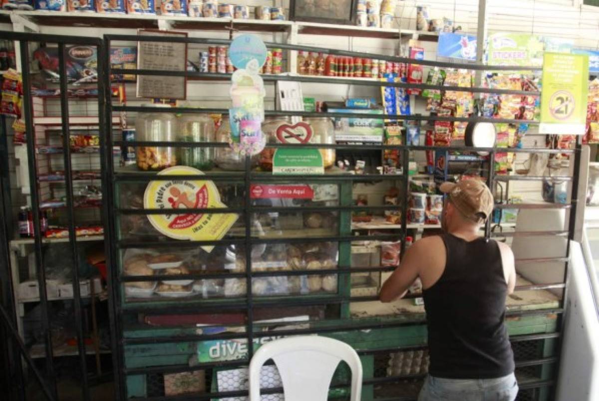 En Comayagua las pulperías y los mercaditos están desabastecidos