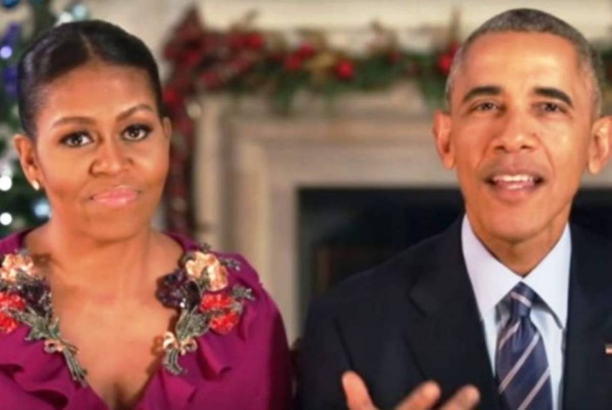 Obama y su esposa Michelle envían su último mensaje de Navidad