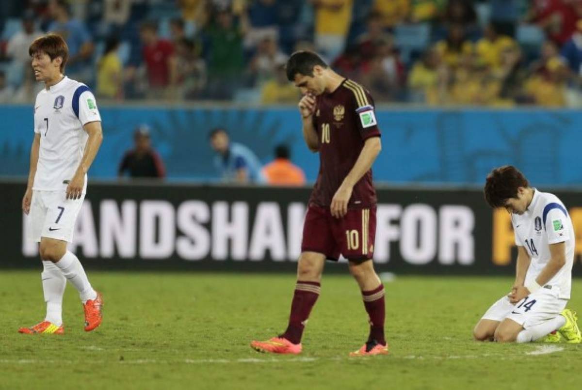 Rusia y Corea firman triste empate 