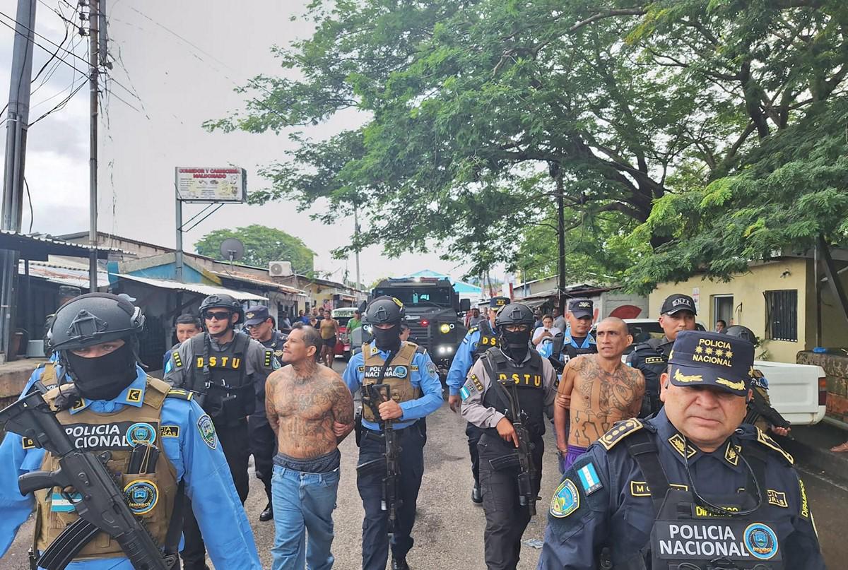 Cabecillas y “palabreros” de la 18: pandilleros capturados en la capital son entregados a El Salvador