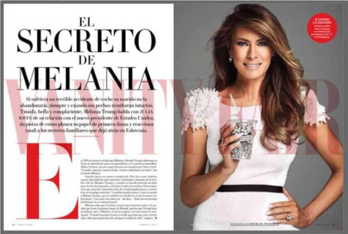 Melania Trump revela sus más íntimos secretos en revista mexicana Vanity Fair