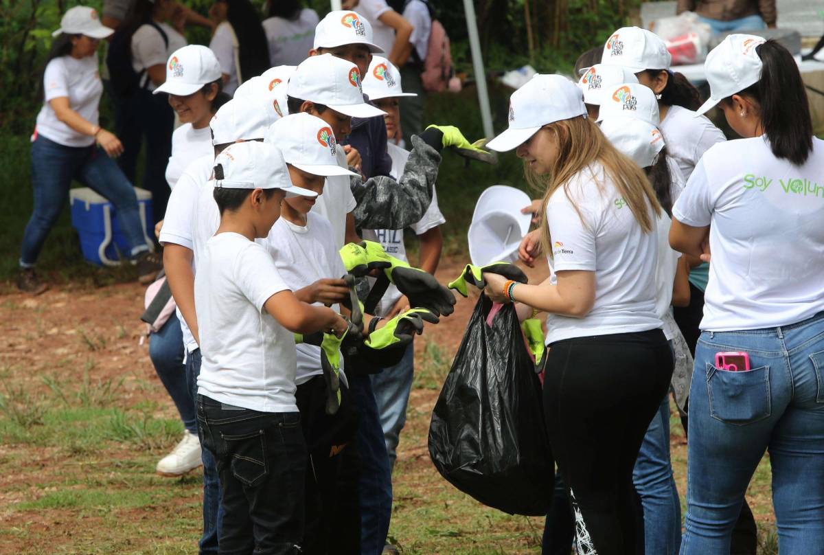 Fundación Terra y escolares al rescate del bosque de la capital