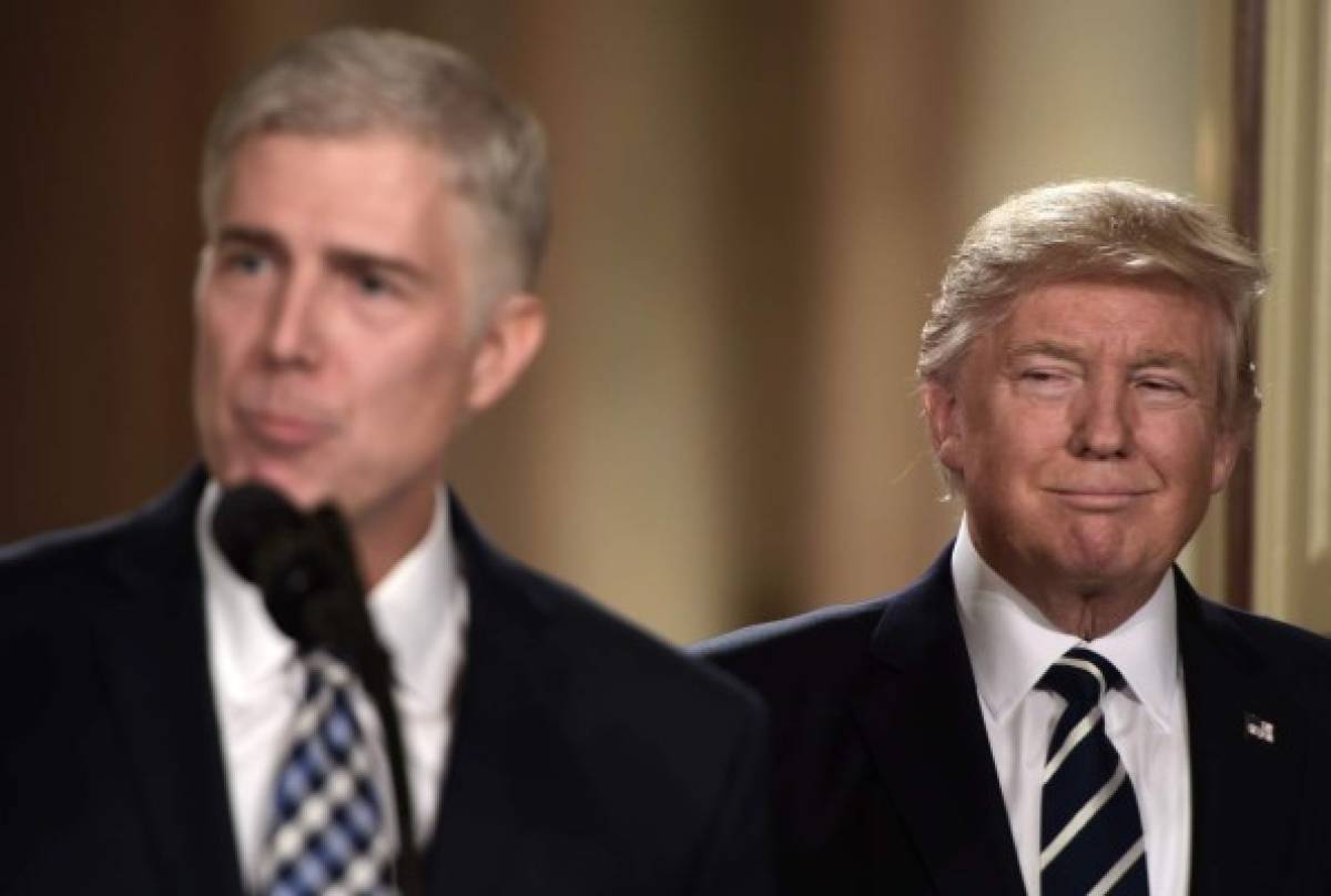 Donald Trump designó al juez conservador Neil Gorsuch a la Suprema Corte