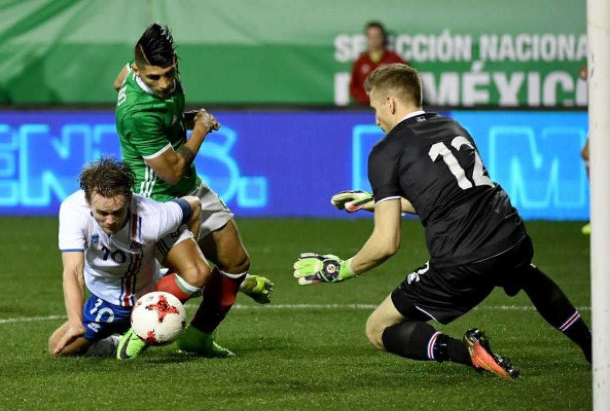 Con gol de Alan Pulido México gana a Islandia 1-0