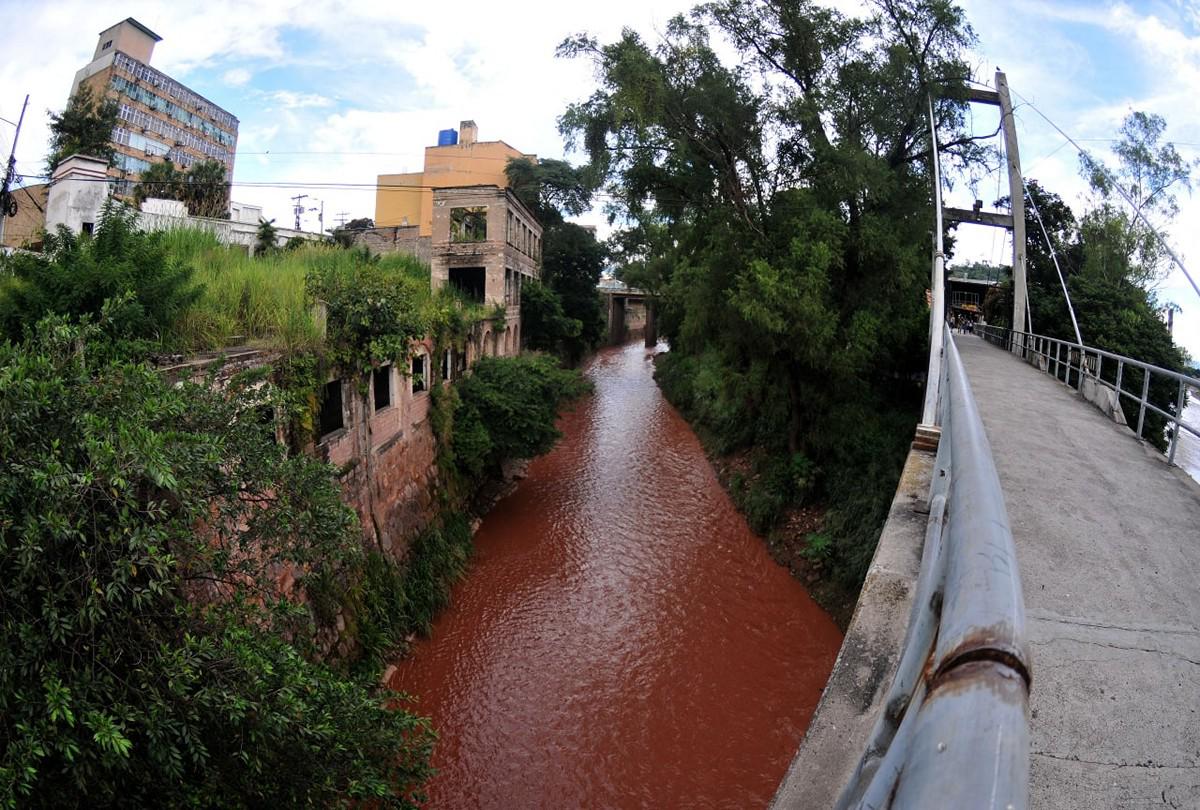 Así se encuentra el nivel del río Choluteca tras recientes lluvias