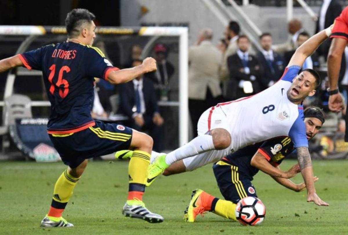 Estados Unidos cayó 0-2 ante Colombia