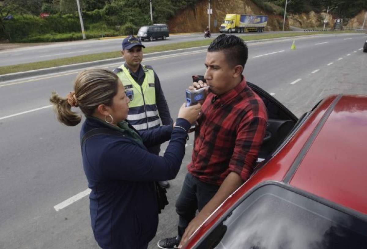 Tegucigalpa: Sin licencia cinco conductores