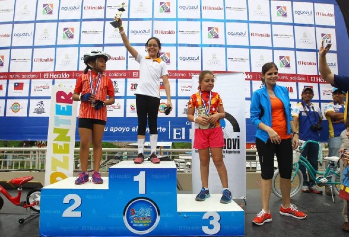 ¡Vivan los ganadores¡ de la Vuelta Ciclística Infantil