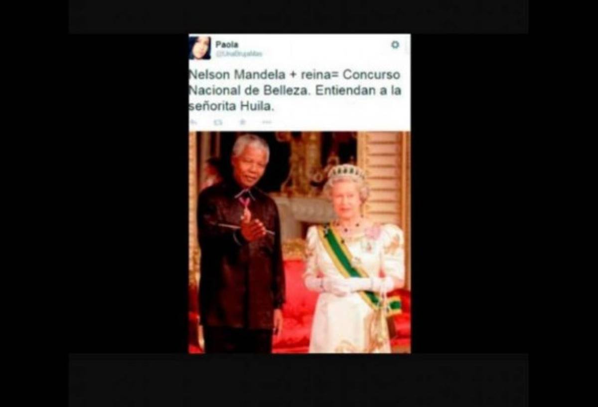 Memes de la Miss que no sabe quién fue Nelson Mandela