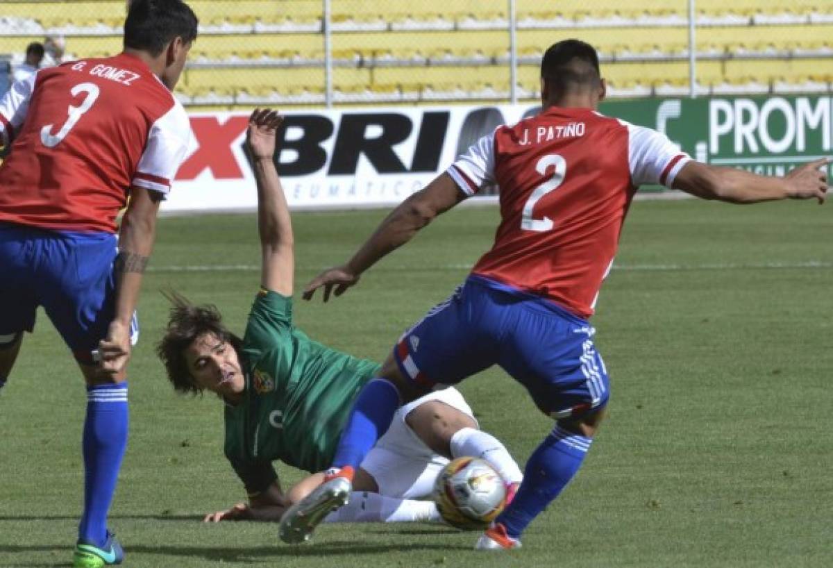 Bolivia vence a Paraguay 1-0 en clasificatoria sudamericana para Rusia-2018