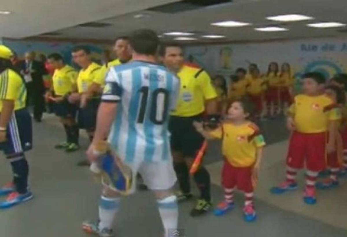 La actitud del niño que frustró su sueño de saludar a Messi