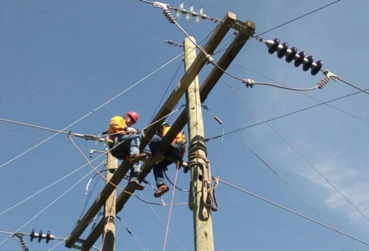 Anuncian interrupción del fluido eléctrico en la capital y San Pedro Sula