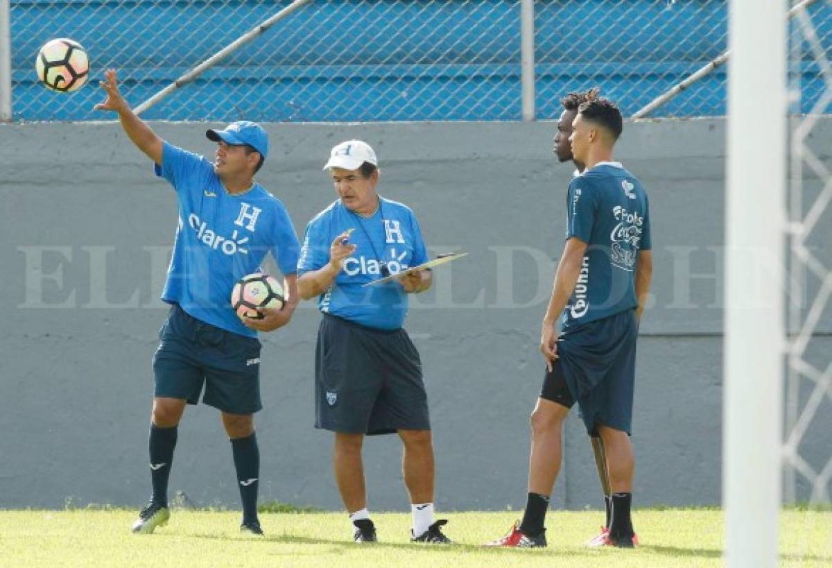 Michaell Chirinos es la novedad en el entrenamiento de la Selección de Honduras