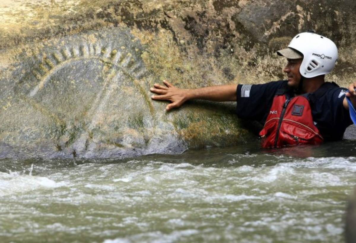 Las piezas fueron talladas en piedra, algo muy difícil de hacer.