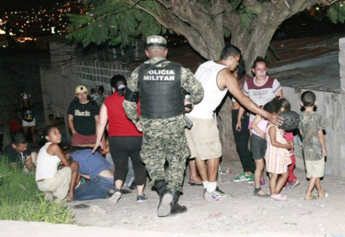 Tegucigalpa: Con un niño en brazos, víctima de tiroteo suplicaba por su vida