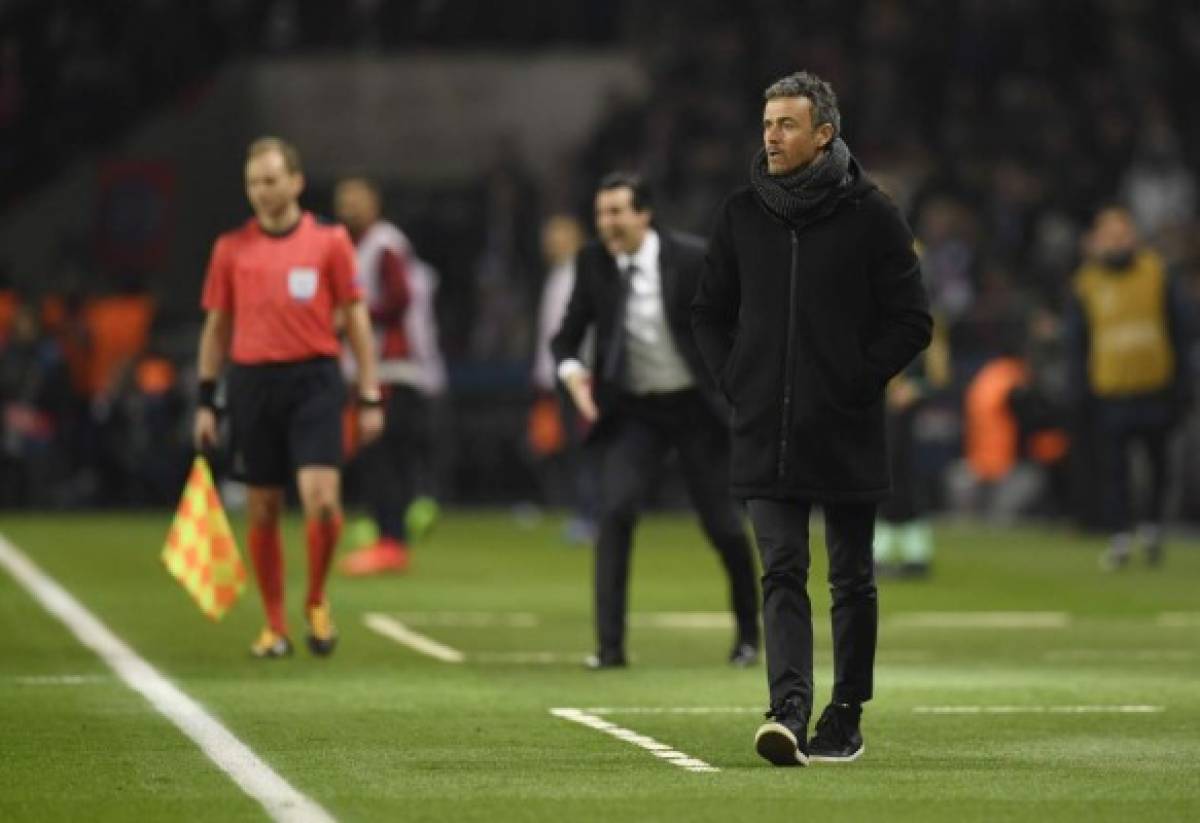 Lluvia de críticas para el técnico del Barcelona Luis Enrique tras la humillación ante el PSG