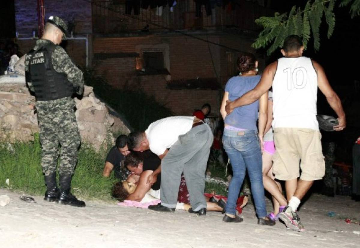 Tegucigalpa: Con un niño en brazos, víctima de tiroteo suplicaba por su vida