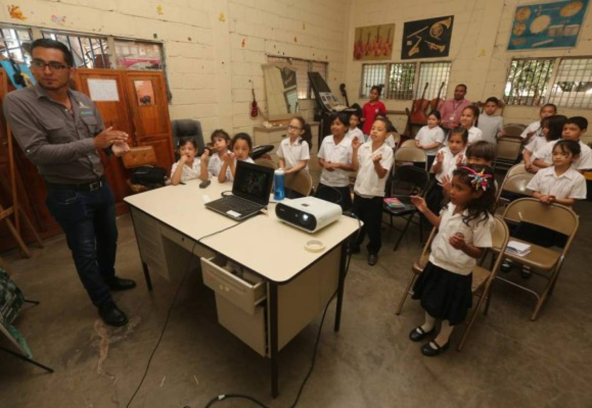 Escuela Experimental de Niños para la Música, comprometida con el ambiente