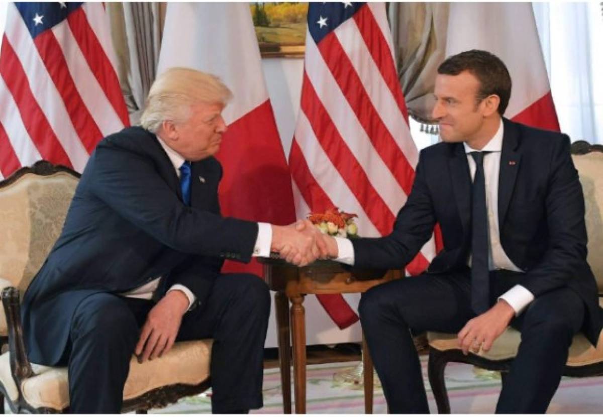 Presidente francés Macron asegura a Trump su 'total' solidaridad con los aliados  