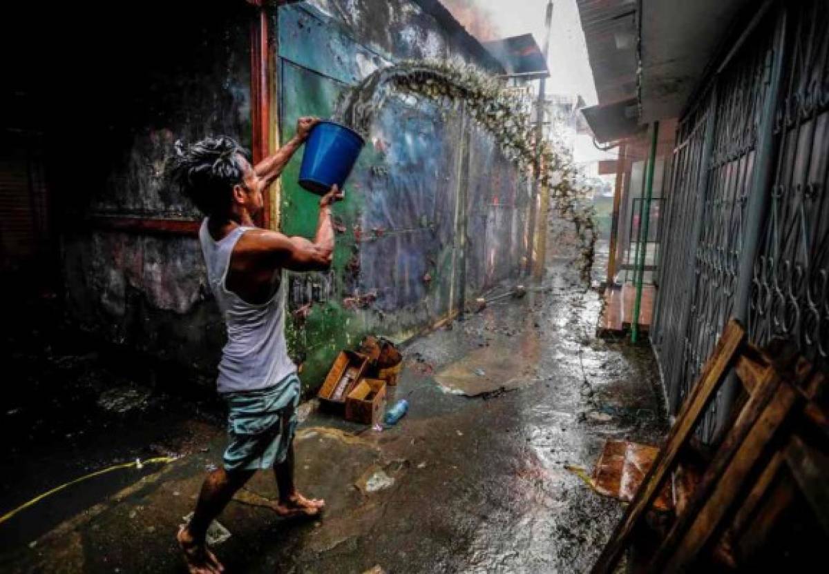 Incendio destruye parte del mayor mercado de Nicaragua