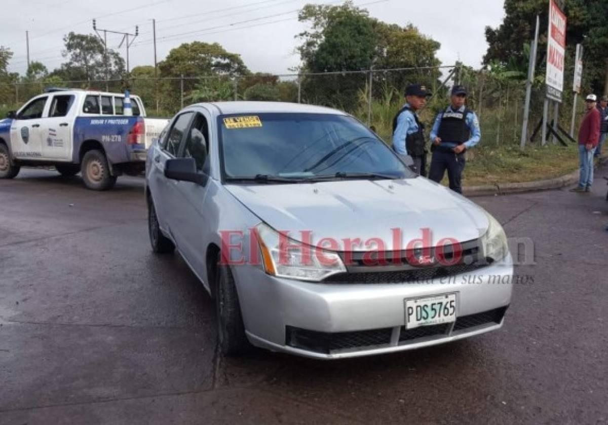 Hombre fue herido por bala perdida mientras conducía en Siguatepeque