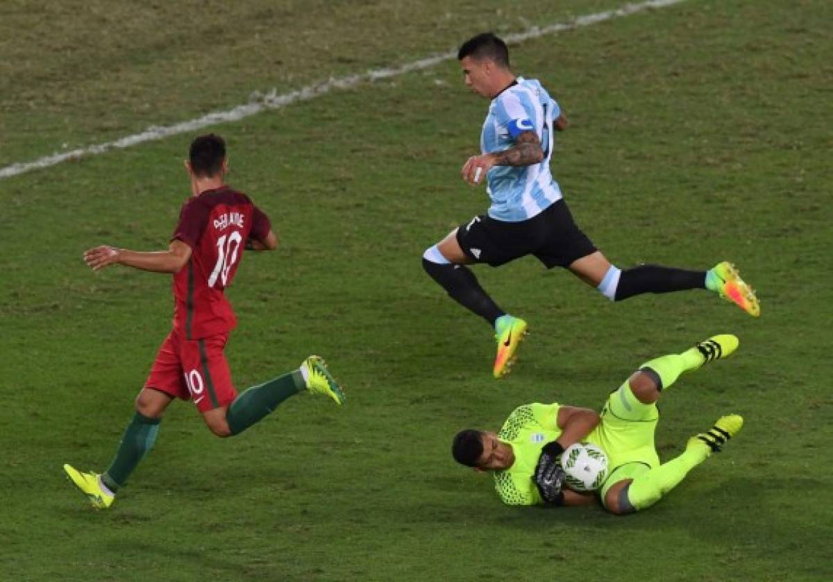 Argentina cae 0-2 con Portugal en debut en fútbol de Rio