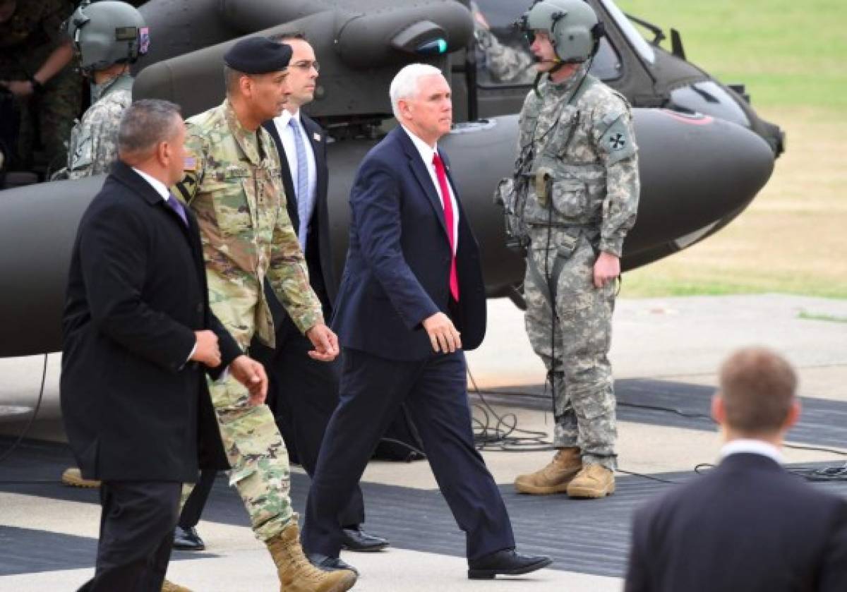 El eje central de las discusiones que el vicepresidente de Estados Unidos Mike Pence mantendrá con Corea del Sur y Japón será Corea del Norte.