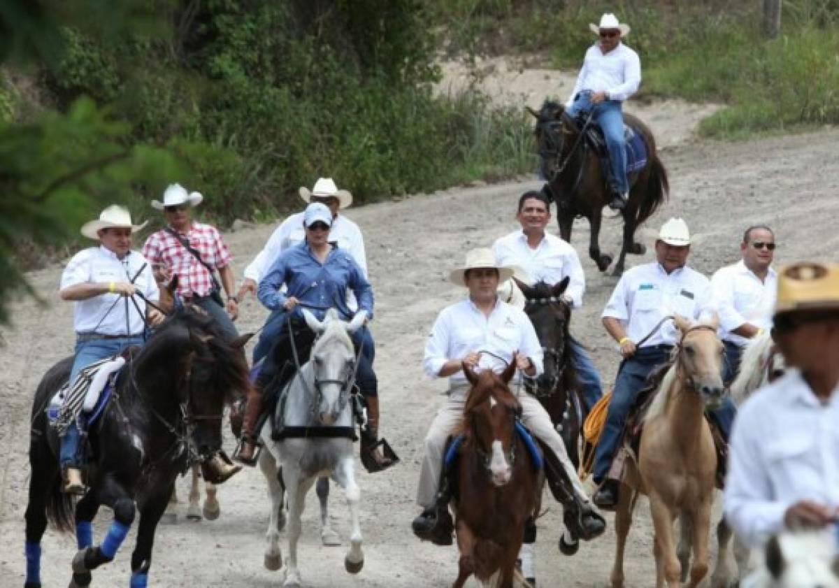 Juan Orlando Hernández: 'Conmigo ustedes ya saben qué esperar”