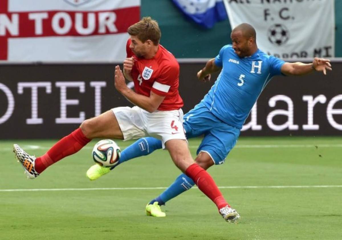 Honduras empata ante Inglaterra y llega con confianza a Brasil 