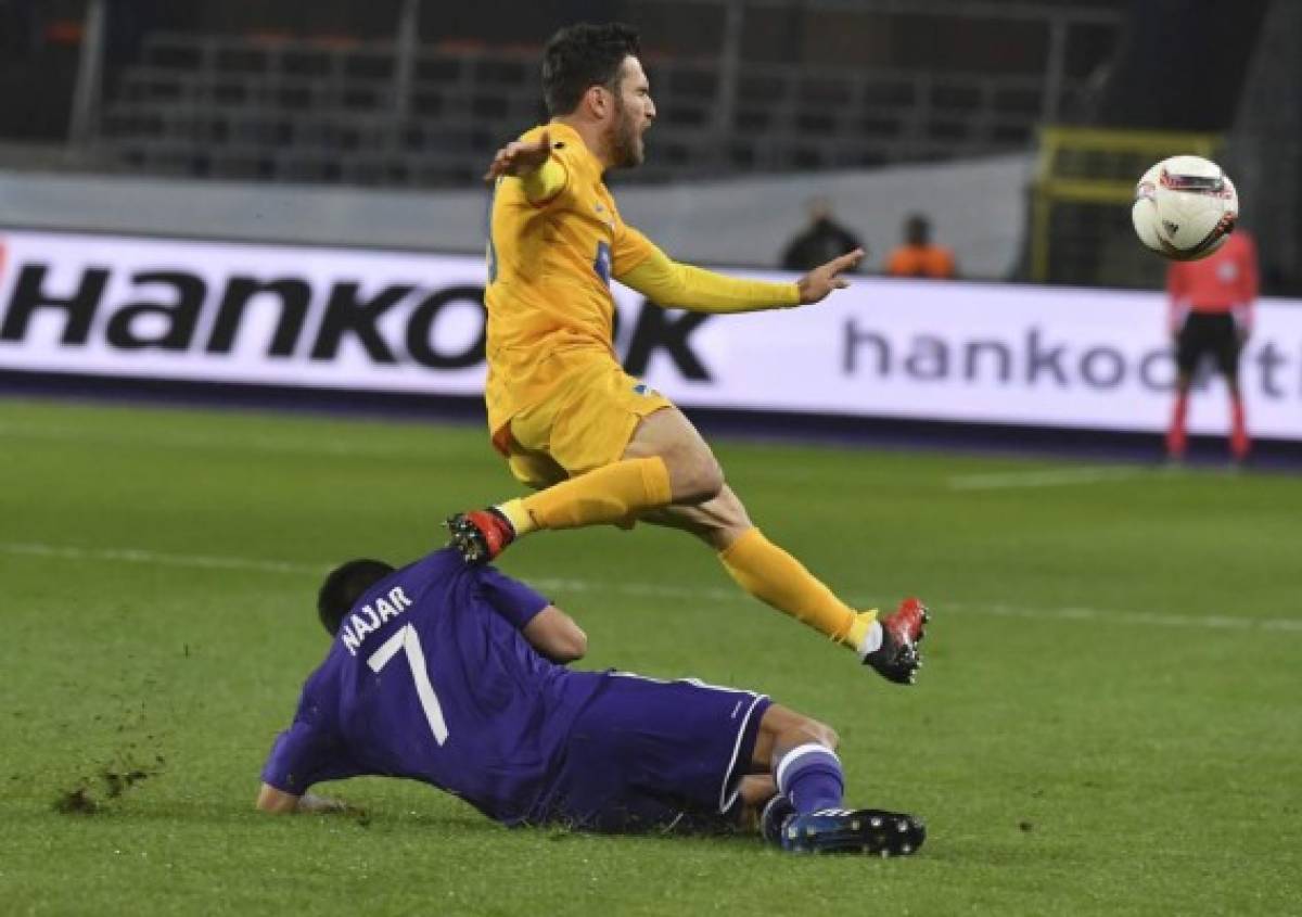 Andy Nájar y Anderlecht gana y pasa a cuartos de final de la Europa League