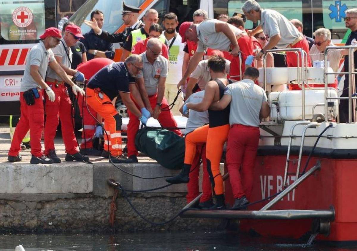 Un muerto y seis desaparecidos tras naufragio de velero en Sicilia