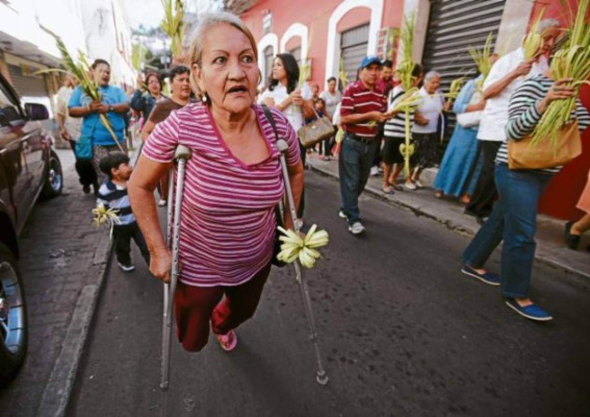 Rostros de fe en Domingo de Ramos